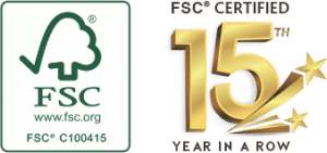 FSC certified 15th year in a row for light bgrd